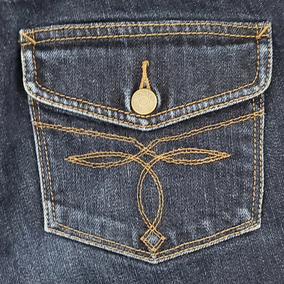 LRL Ralph Lauren Womens 2 Classic Bootcut Dark Wash Denim Blue Jeans Casual - Picture 10 of 10